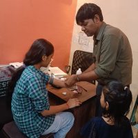 Community health checkup camp_ Thane